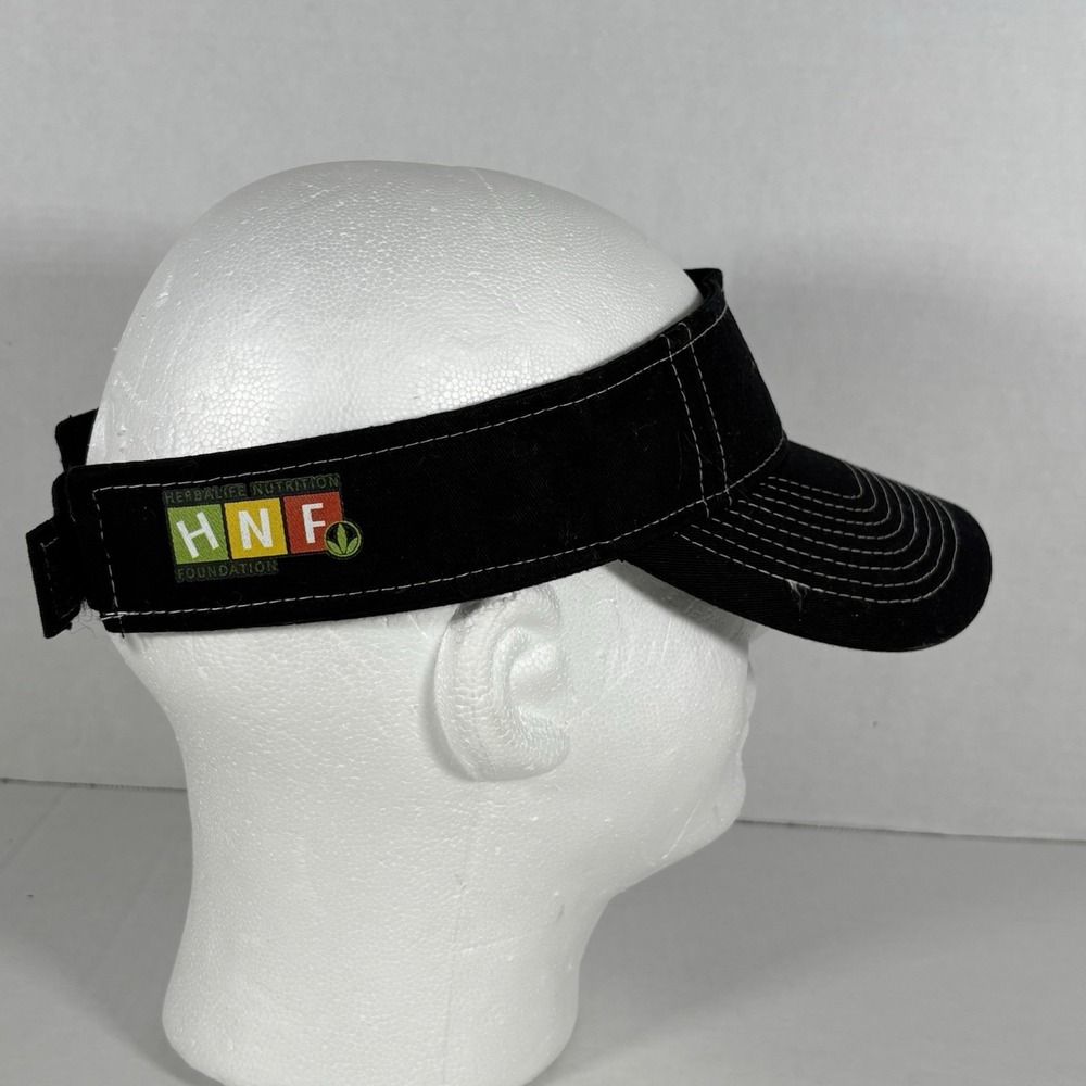 HERBALIFE MENS VISOR BLACK CAP NUTRITION HNF - Picture 4 of 6